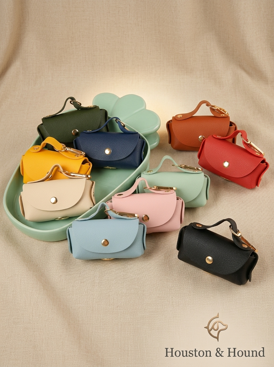 Houston & Hound - Leather Carry Bag ( Dog Waste )
